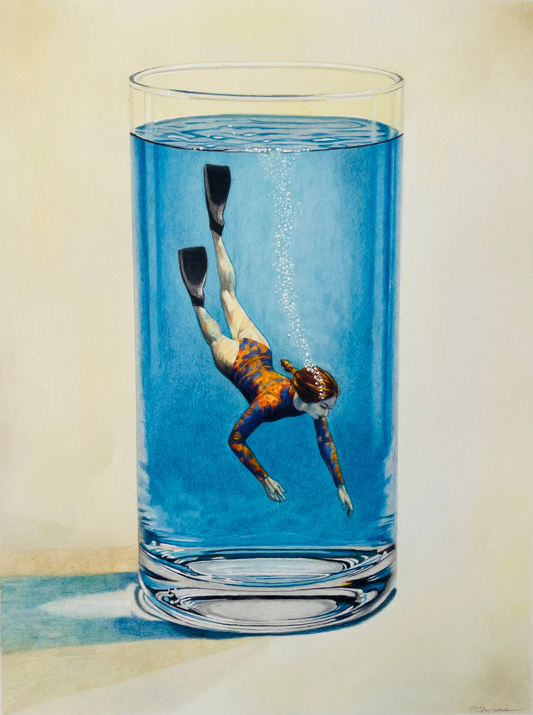 Contained - Fine Art Print | Women in the Water Series