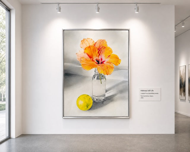 Haleiwa Still Life - Original Mixed Media Artwork | Botanical Series