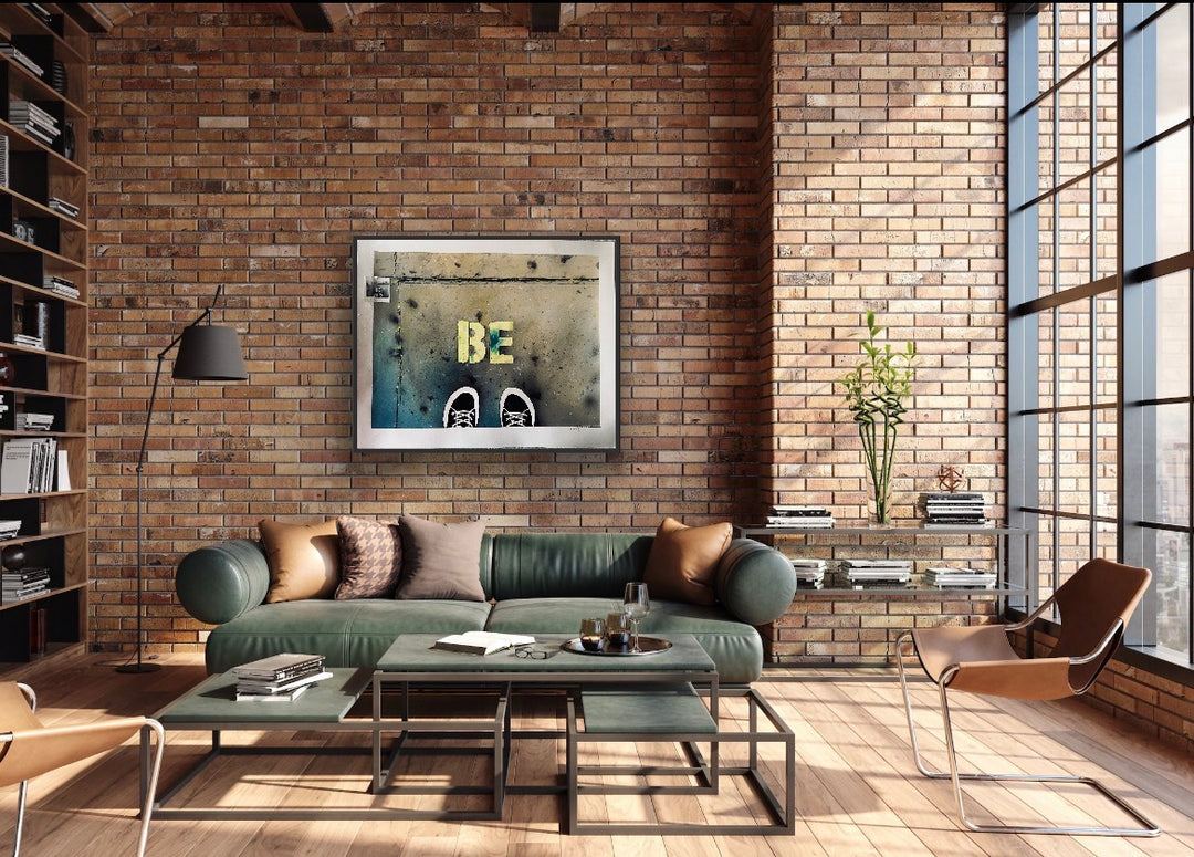 Sidewalk Talk #1 - Open Edition Fine Art Giclée Print | Reclaimed Series
