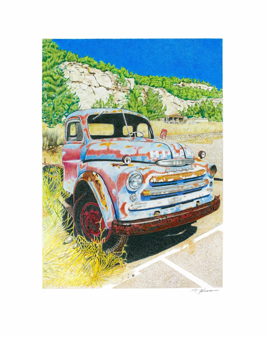 Life's Road Trip - Fine Art Giclee Print | Reclaimed Series
