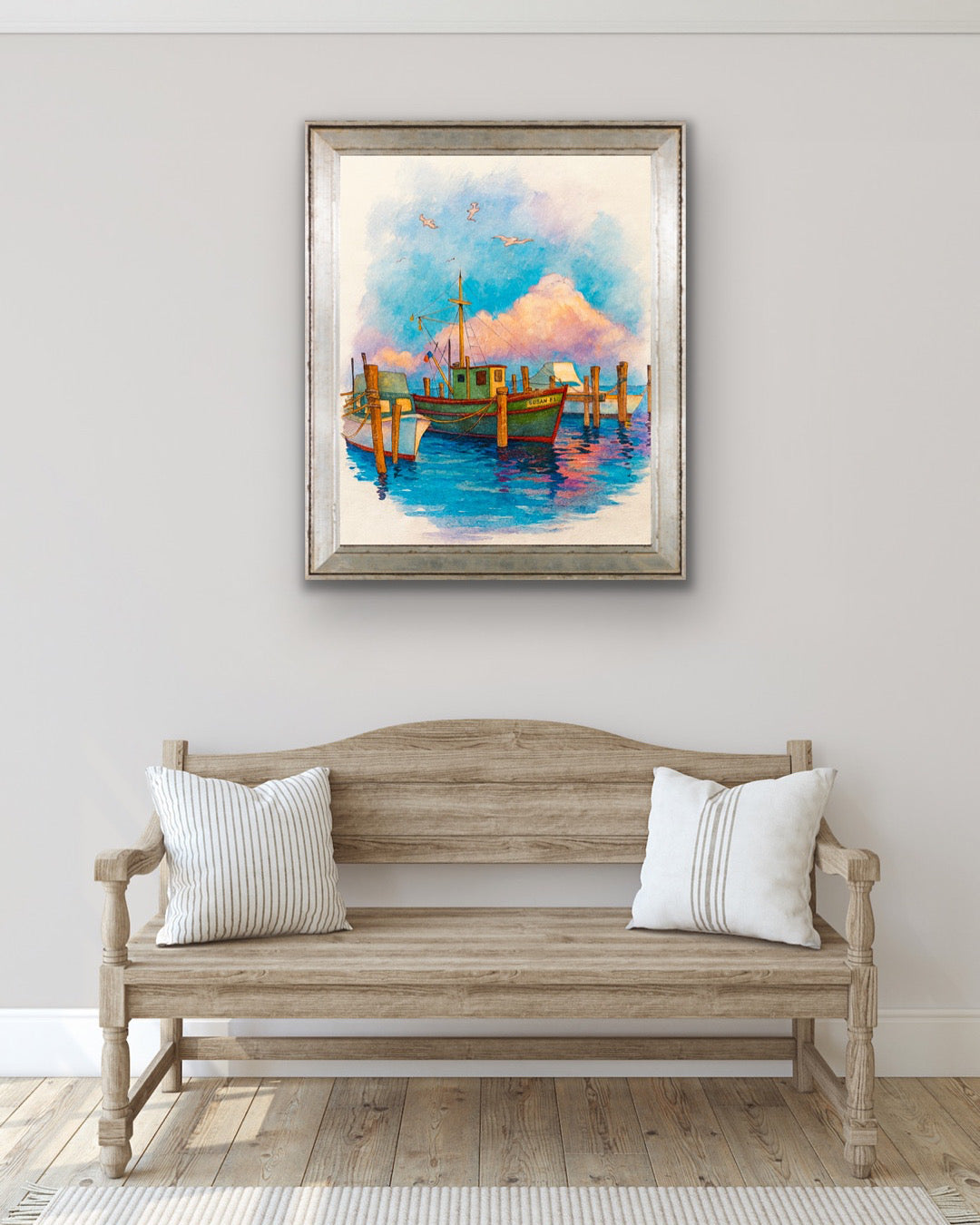 Montauk Harbor - Open Edition Fine Art Giclée Print | Water Series