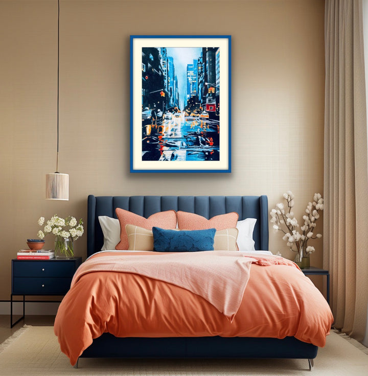 Neon Reflections - Limited Edition Fine Art Giclée Print | Water Series