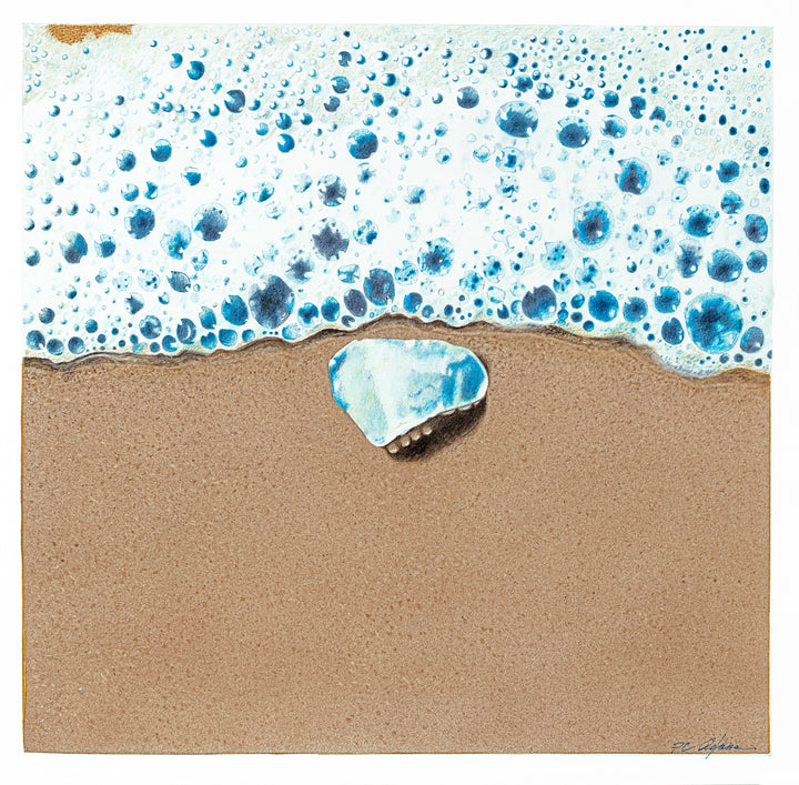 OCEAN'S GEM - Original Mixed Media Artwork | Water Series