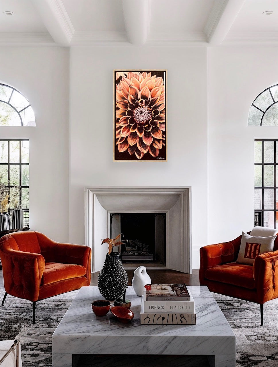 Ode to Georgia - Limited Edition Fine Art Giclée Print | Botanical Series