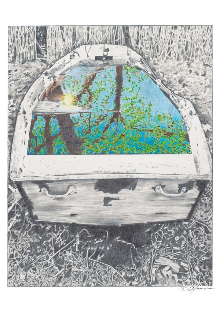Priscilla's Backyard - Open Edition Fine Art Giclée Print | Reclaimed Series