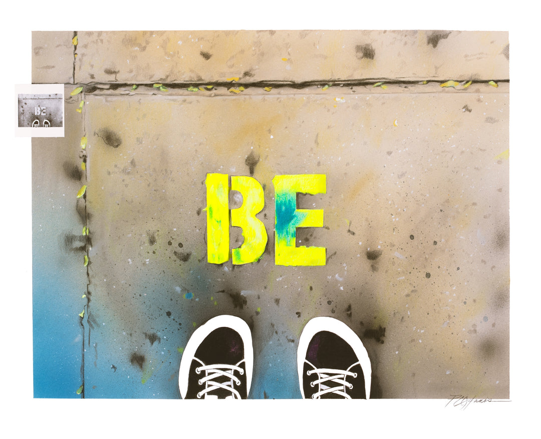 Sidewalk Talk #1 - Open Edition Fine Art Giclée Print | Reclaimed Series