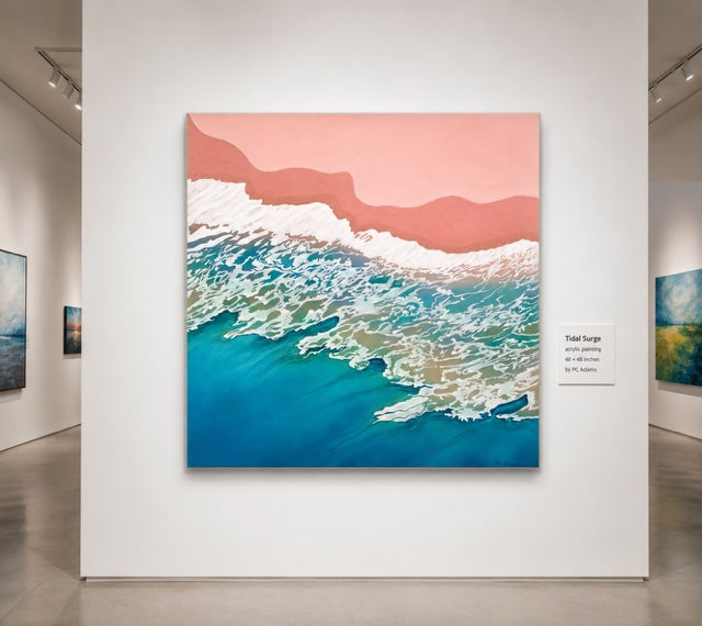 Tidal Surge - Original Acrylic Painting | Water Series