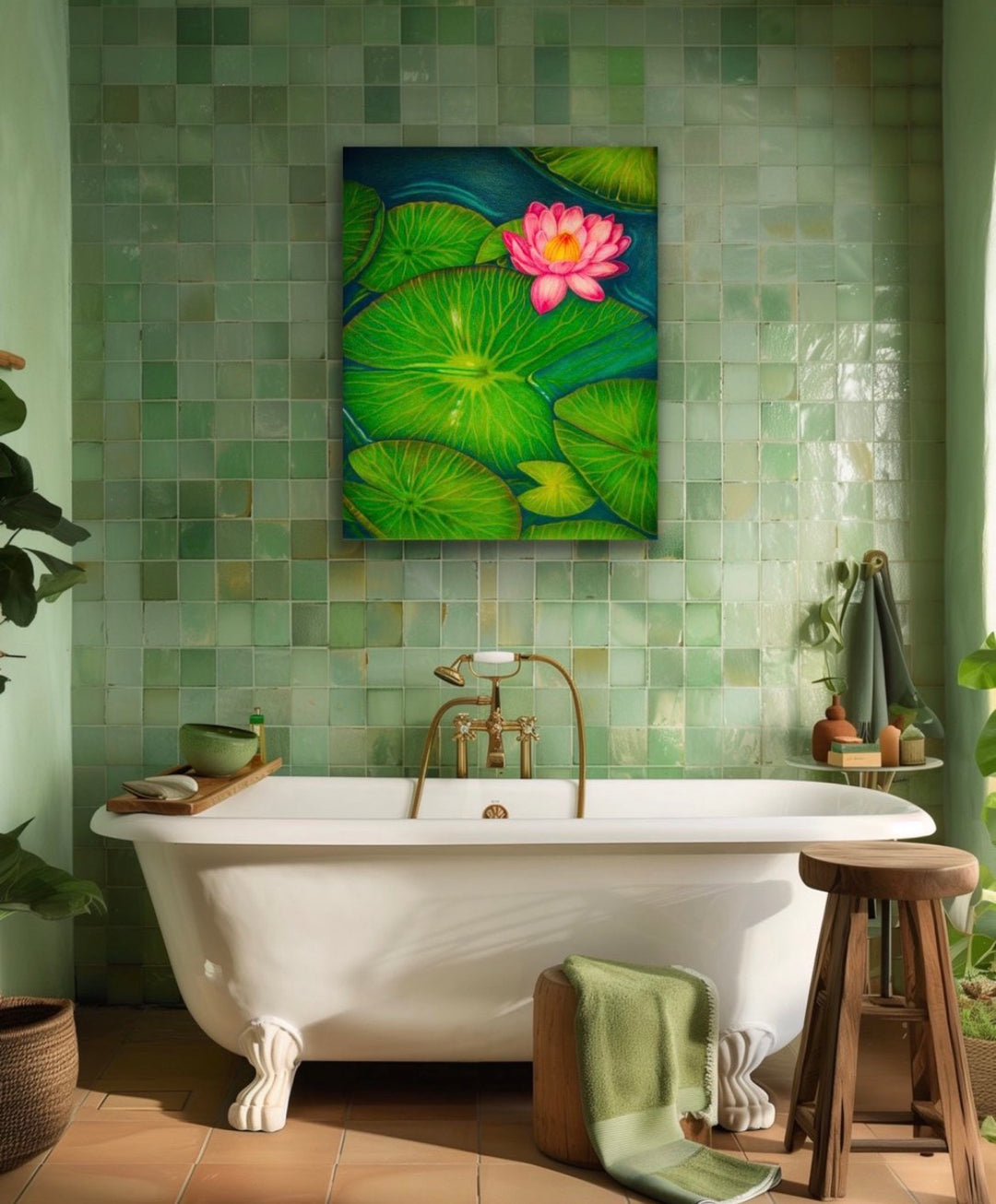 Water Lily - Open Edition Fine Art Giclée Print | Botanical Series